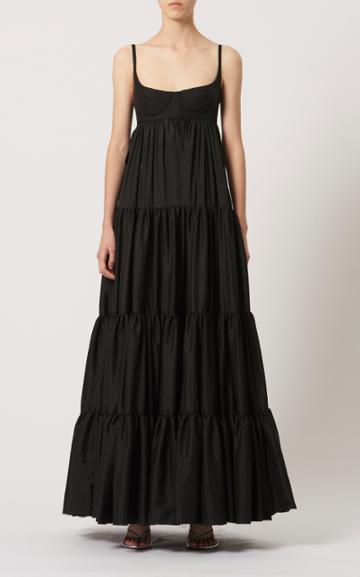 Moda Operandi David Koma Tiere Poplin Gown