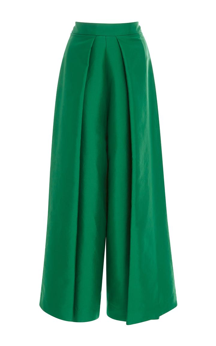 Solace London Aria Wide Cropped Trousers