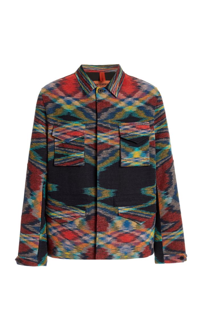 Missoni Printed Cotton-blend Jacket