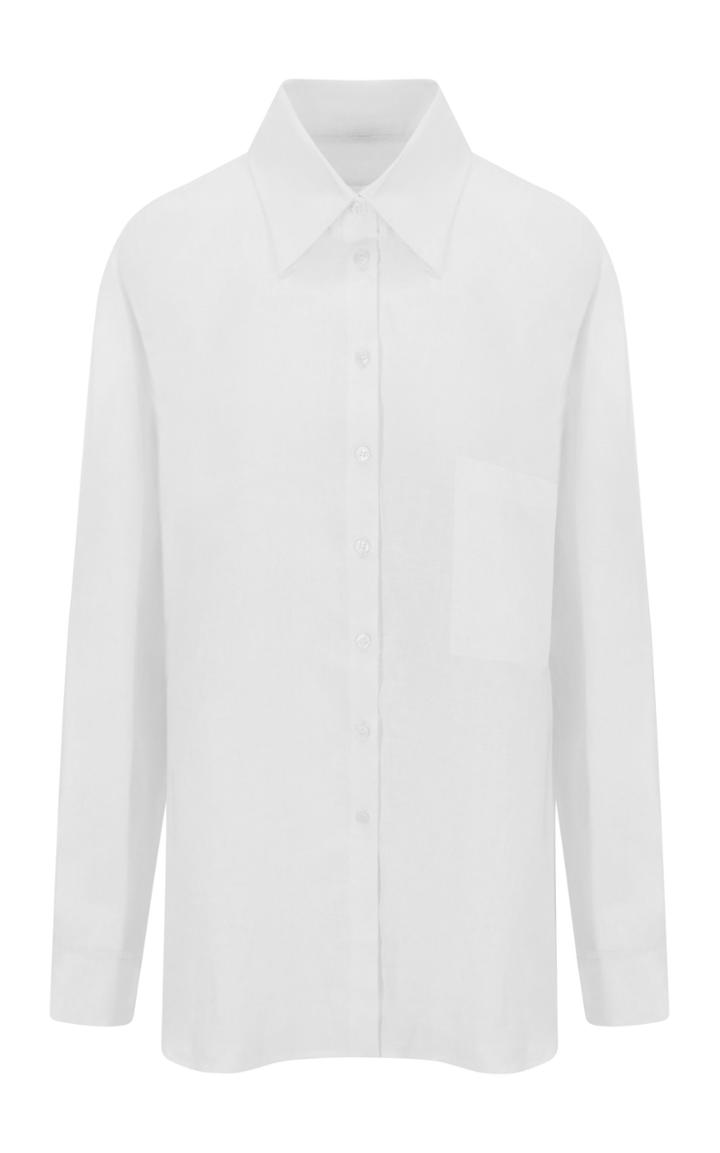 Moda Operandi Aexae Woven Linen Shirt