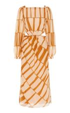Moda Operandi Johanna Ortiz Illusion Of Time Long Sleeve Midi Dress Size: M