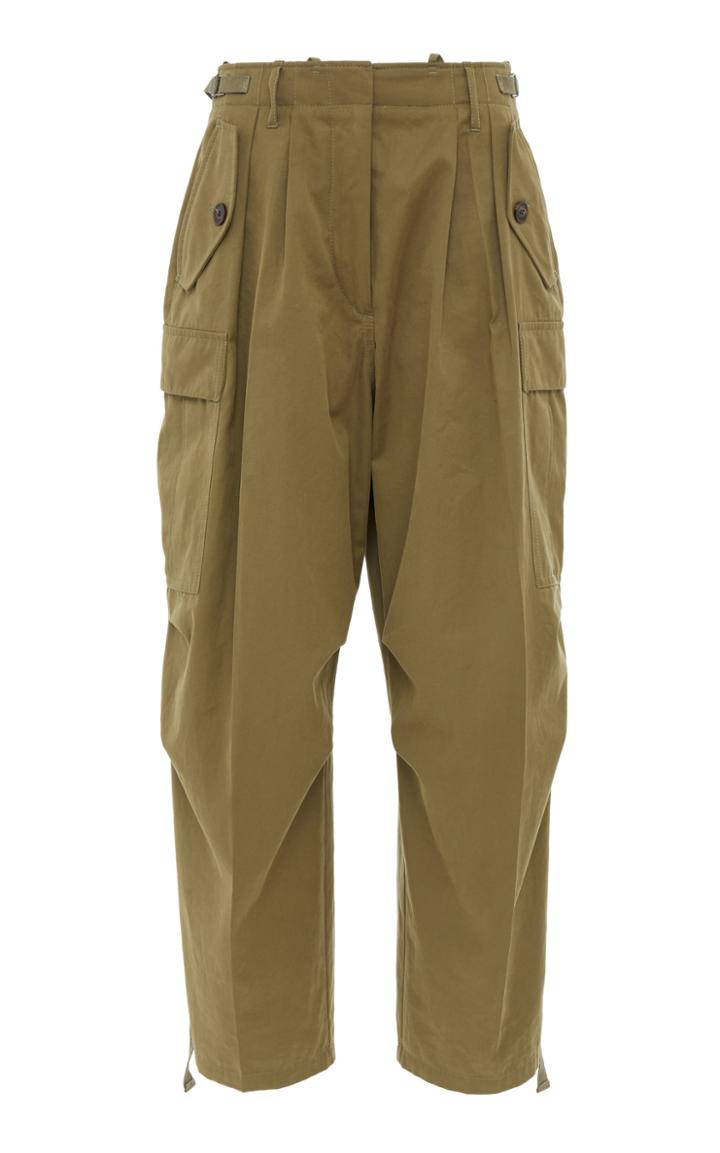 Givenchy Cotton Wide-leg Pants