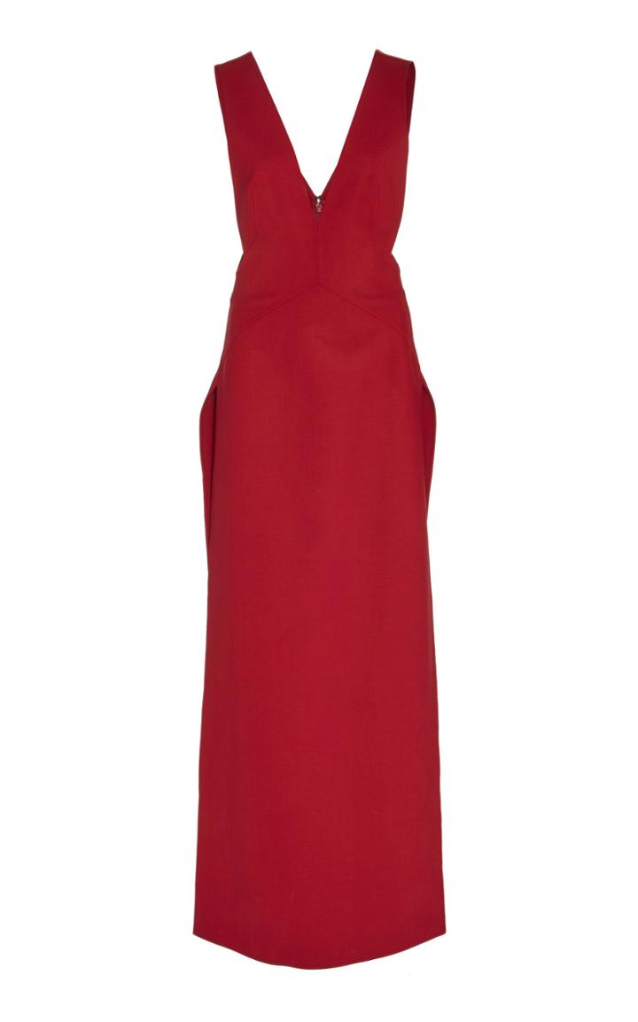 Tre By Natalie Ratabesi Babi Stretch Wool Dress