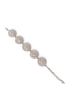 Alessandra Rich Half Sphere Crystal Necklace