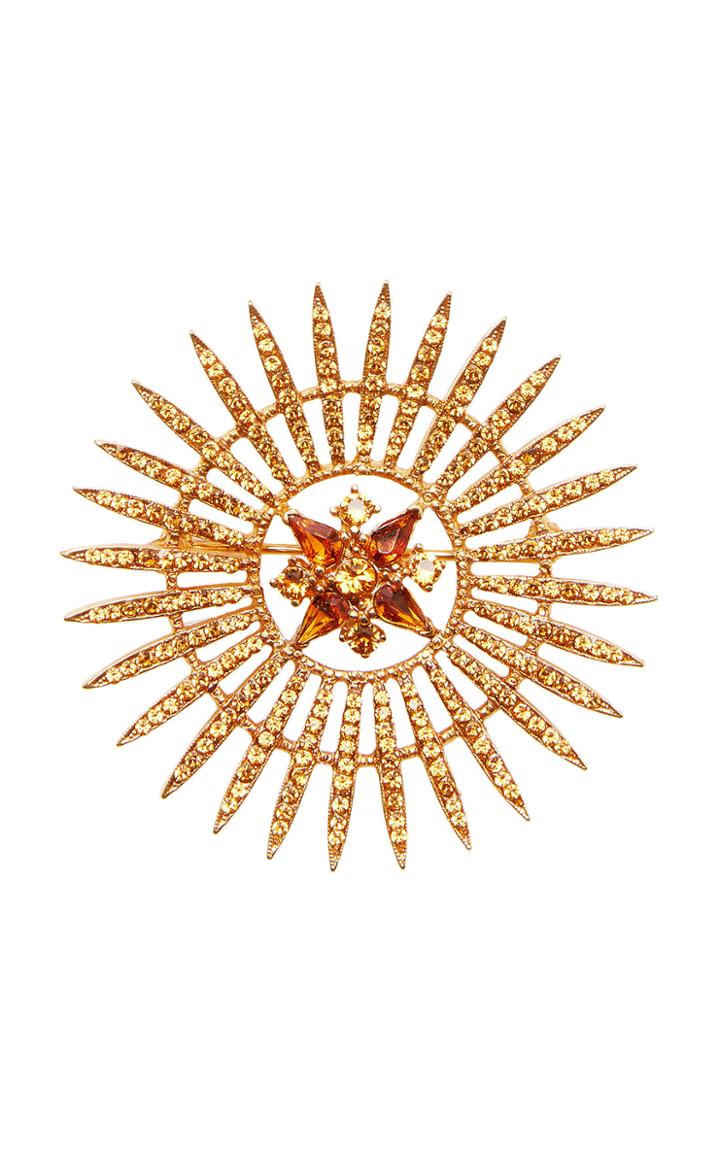Oscar De La Renta Pave Point Hair Clip