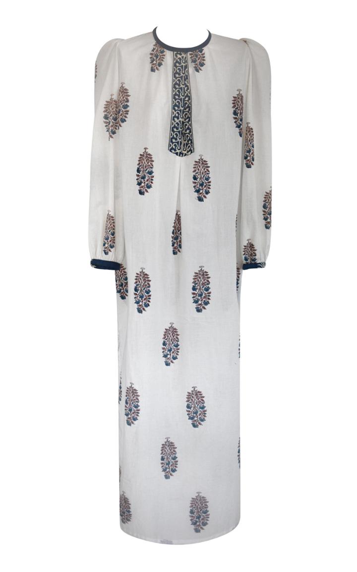 Moda Operandi Alix Of Bohemia Virginie Printed Cotton Maxi Caftan Dress