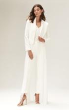Savannah Miller Eve Cropped Jacket With Satin Lapels And Detachable Sk