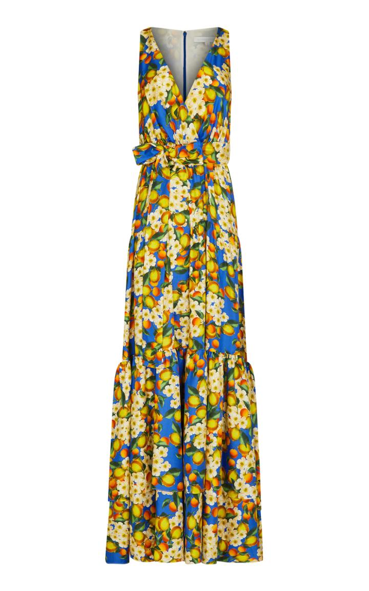 Moda Operandi Borgo De Nor Olympia Printed Cotton-poplin Dress