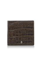 Alexander Mcqueen Croc-effect Leather Billfold Wallet