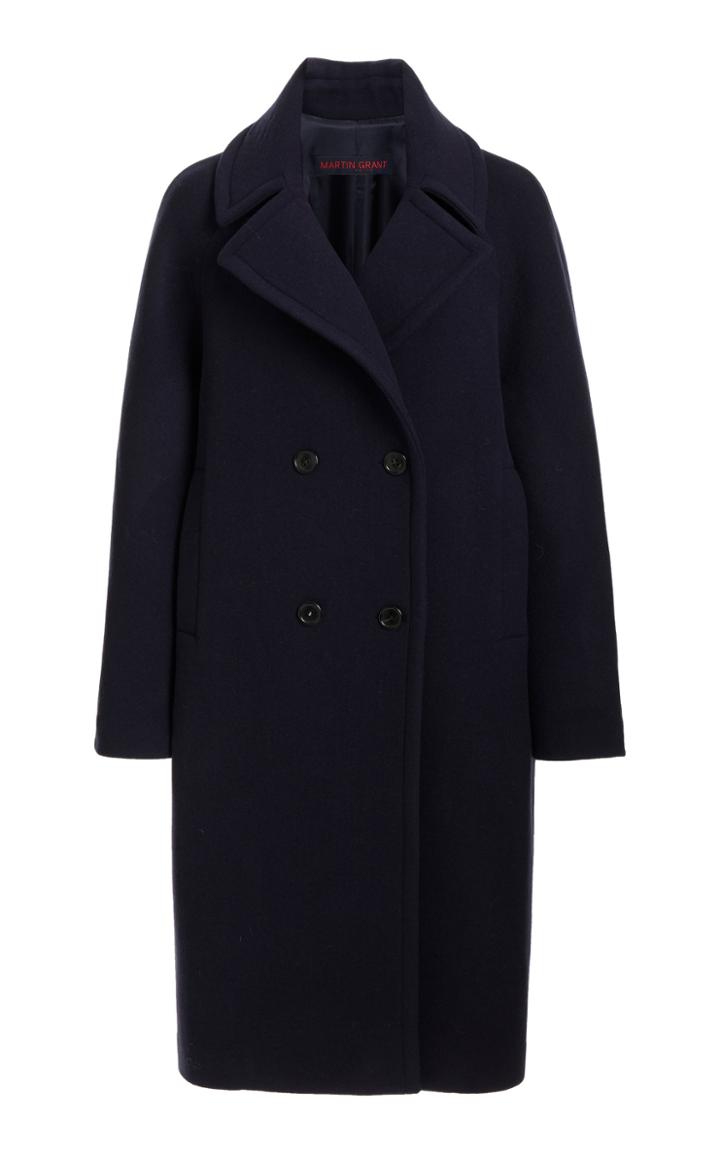 Moda Operandi Martin Grant Cocoon Wool Coat