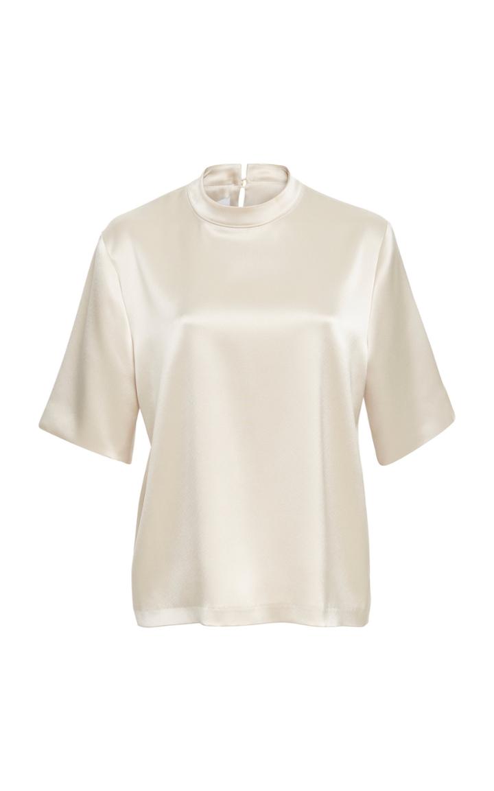 Nanushka Kaden Tech Satin T Shirt