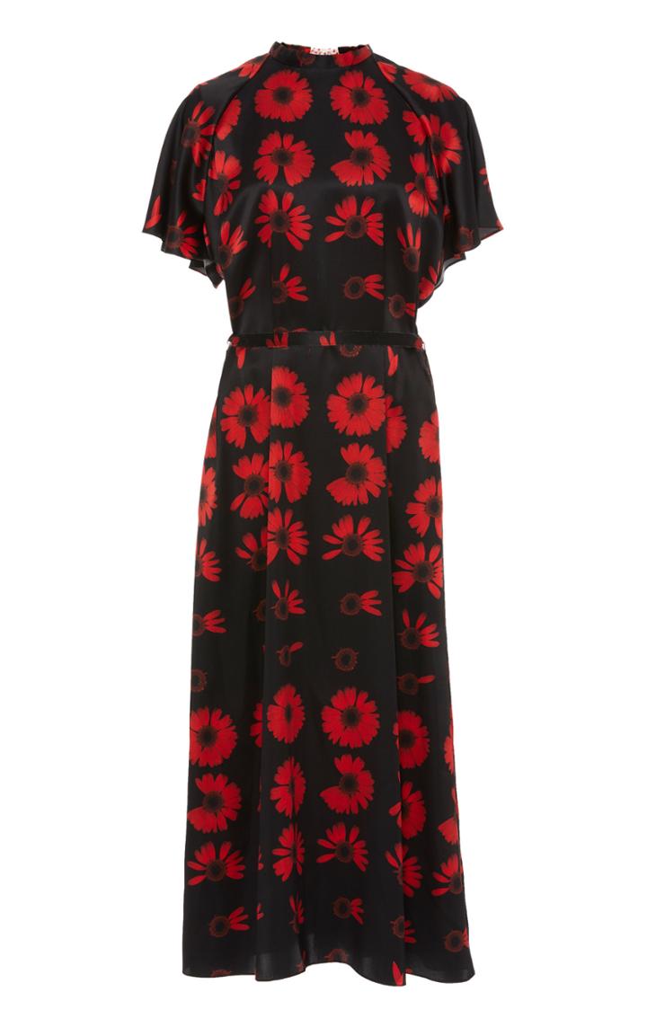 Jonathan Cohen The Caroline Floral Silk Dress