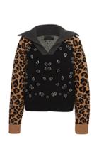 Moda Operandi Alanui Mixed Jacquard-knit Cashmere Sweater