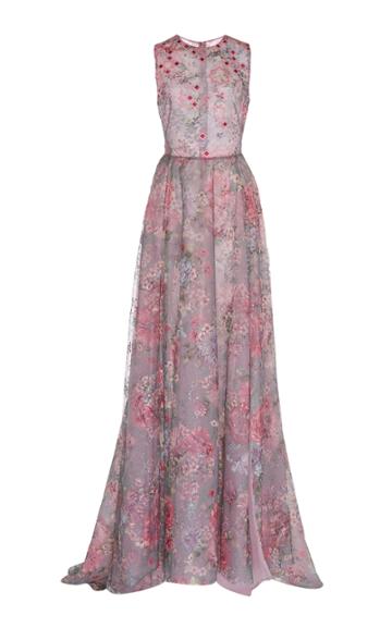 Georges Hobeika Floral Gown