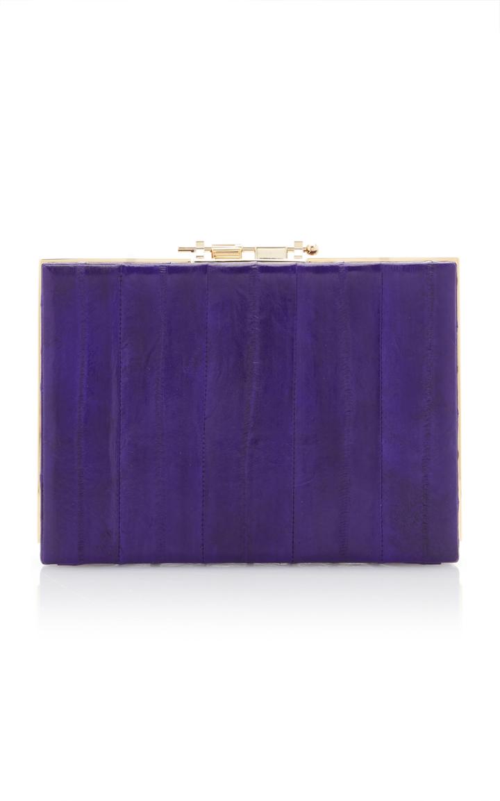 M2malletier M'o Exclusive Eel Box Clutch