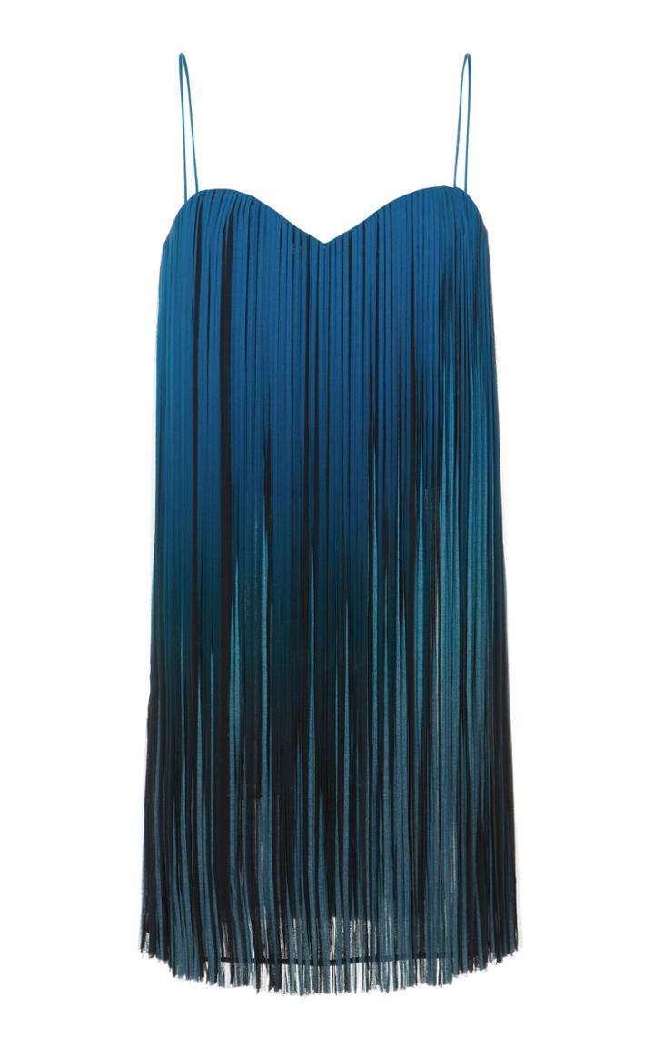 Elie Saab Top With Georgette Fringe