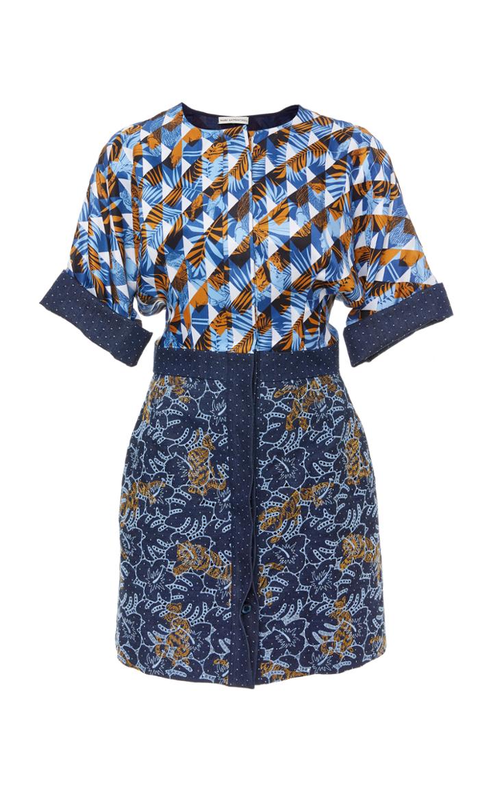 Mary Katrantzou Vija Printed Mini Dress