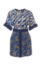 Mary Katrantzou Vija Printed Mini Dress