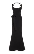 Moda Operandi Rachel Gilbert Frankie Bow-embellished Halter Dress Size: 1