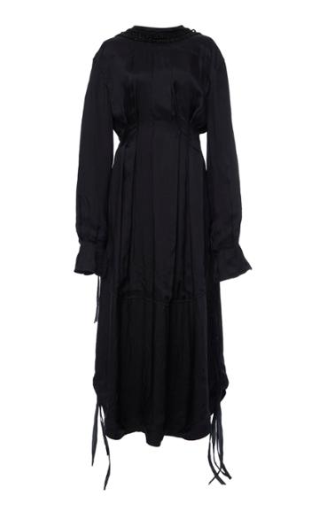 Moda Operandi Jil Sander Mccaffrey Satin Dress Size: 34