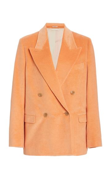 Acne Studios Janny Corduroy Double-breasted Blazer