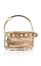 Rosantica Abaco Xs Embellished Gold-tone Top Handle Bag