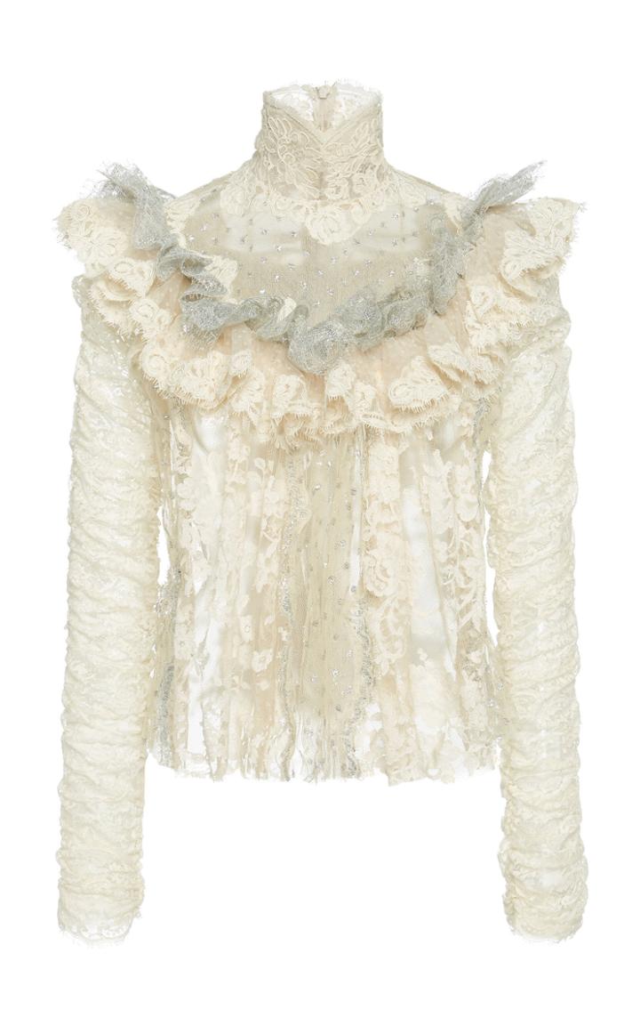 Zimmermann Sabotage Lace Blouse