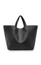 Studio Amelia Croc-effect Vegan Leather Tote Bag
