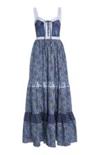 Evi Grintela Jemma El-fnaa Printed Cotton Maxi Dress