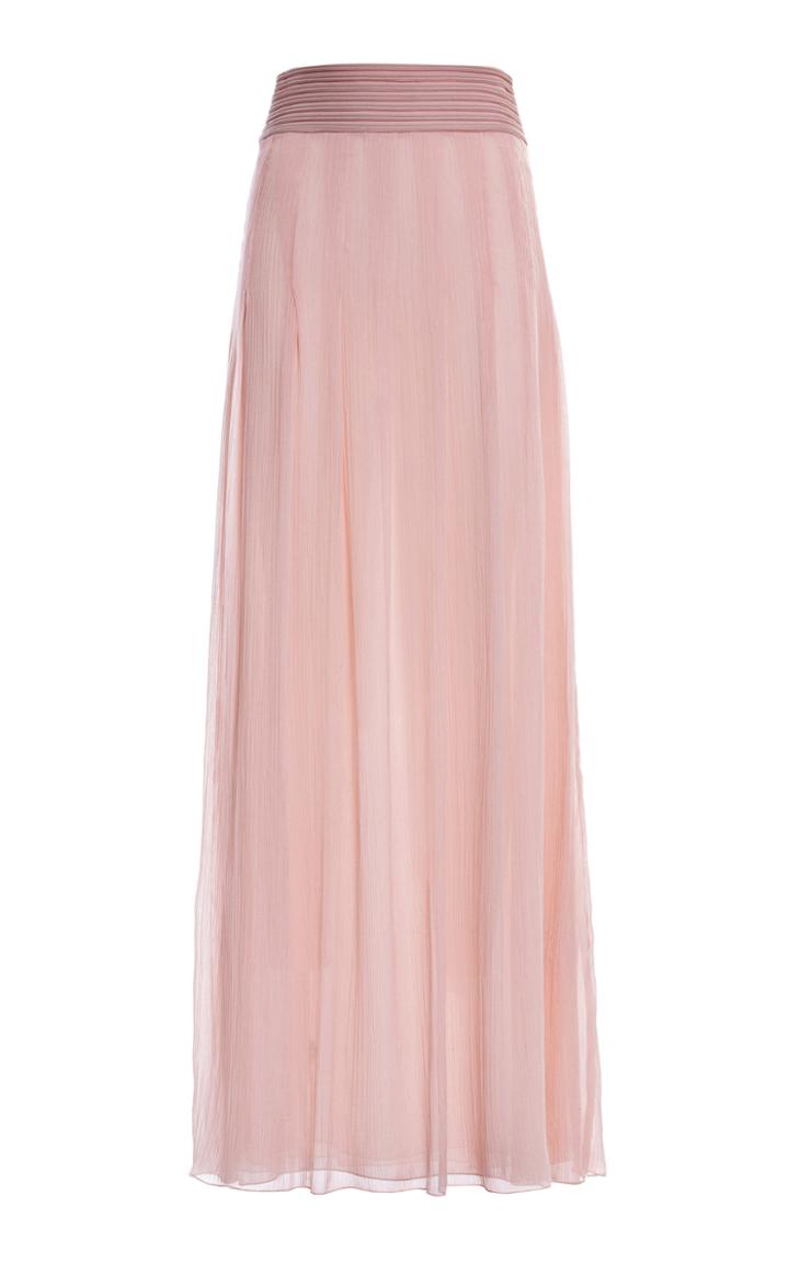 Genny Pleated Full Length Skirt
