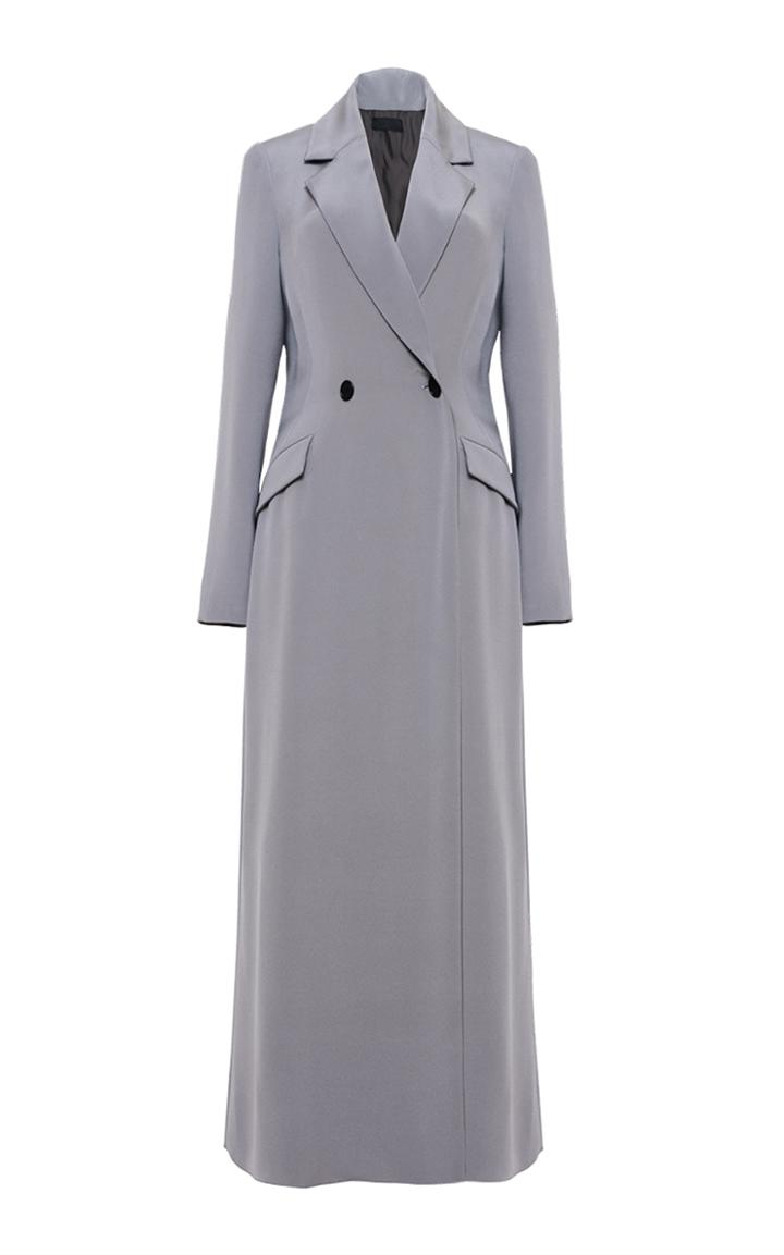 Lake Studio Notch Collar Coat Dress