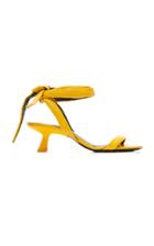 Simon Miller Eel Ankle-tie Leather Sandals