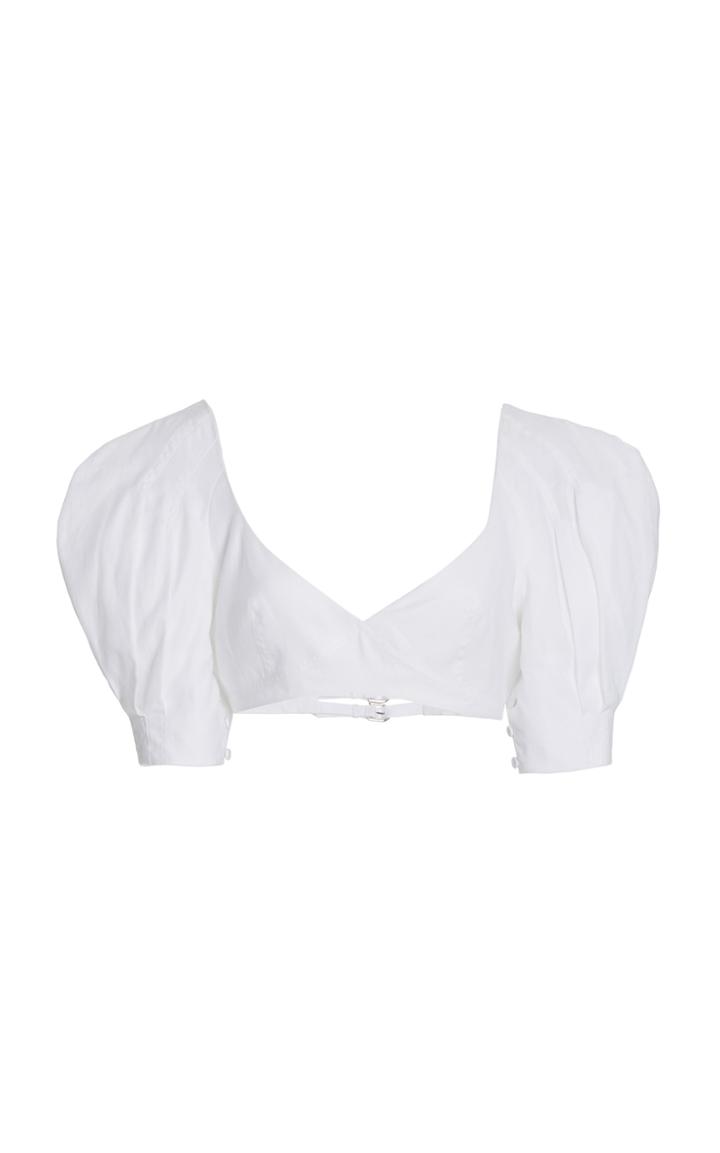 Moda Operandi Gabriela Hearst Yonge Upcycled Cotton Top