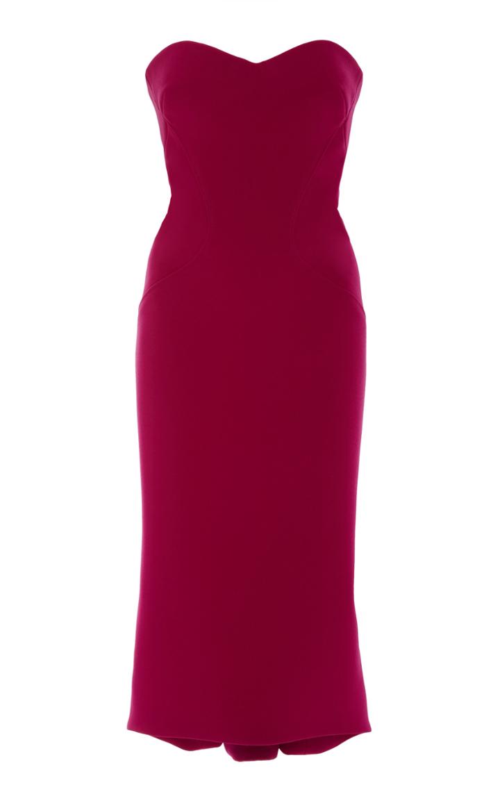 Zac Posen Strapless Column Dress