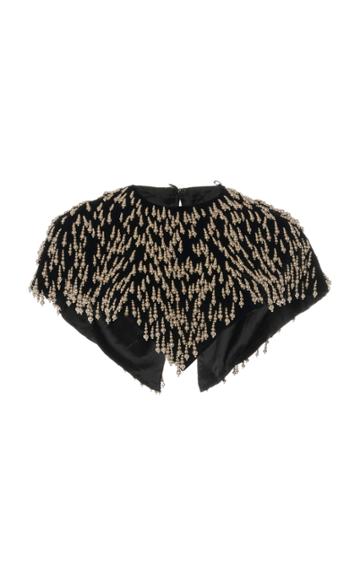 Moda Operandi Isabel Marant Gianni Embellished Velvet Cape