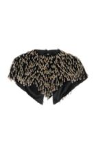 Moda Operandi Isabel Marant Gianni Embellished Velvet Cape