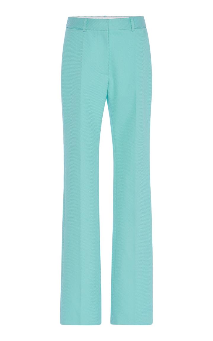 Moda Operandi Victoria Beckham High-waisted Tapered Cotton Pants Size: 12
