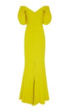 Elizabeth Kennedy Off The Shoulder Princess Seam Gown