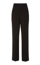 Vince Pintucked Crepe Straight-leg Pants