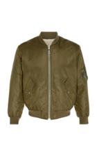 Yves Salomon Paris Tech Shearling Bomber Jacket