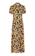 Marni Floral-print Crepe Mini Dress