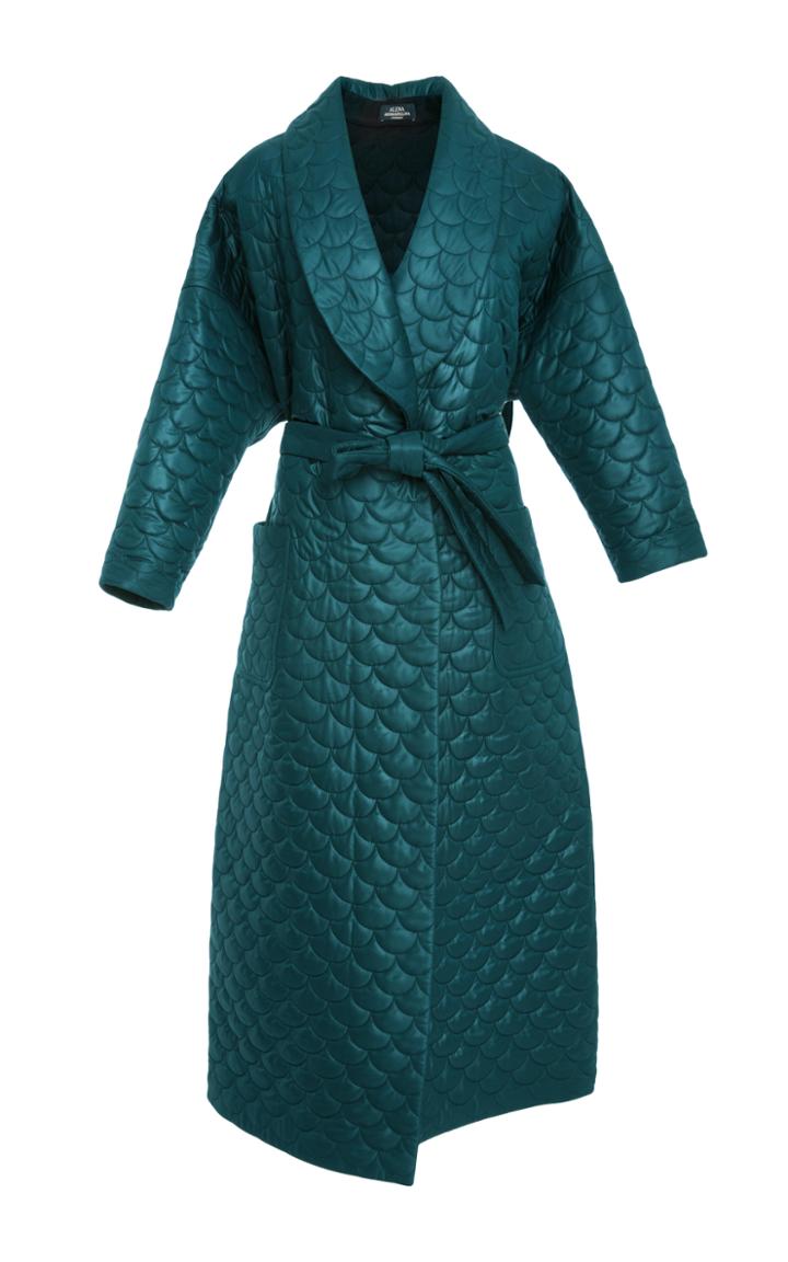 Alena Akhmadullina Quilted Wrap Jacket