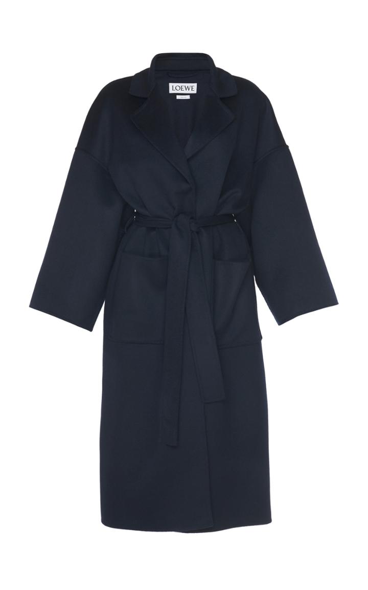 Loewe Belted Wool Coat