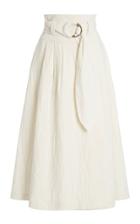 Mara Hoffman Esperanza Organic Cotton-linen Midi Skirt