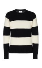 Ami Striped Alpaca-blend Sweater