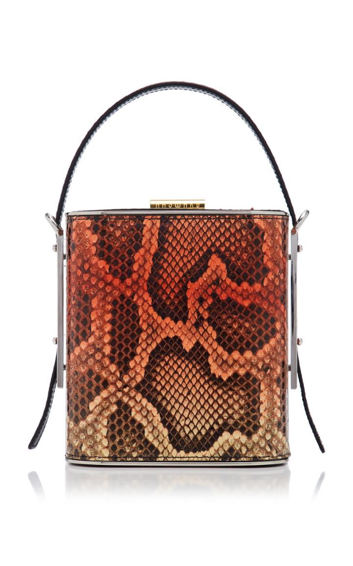Hayward Field Python And Leather Bag