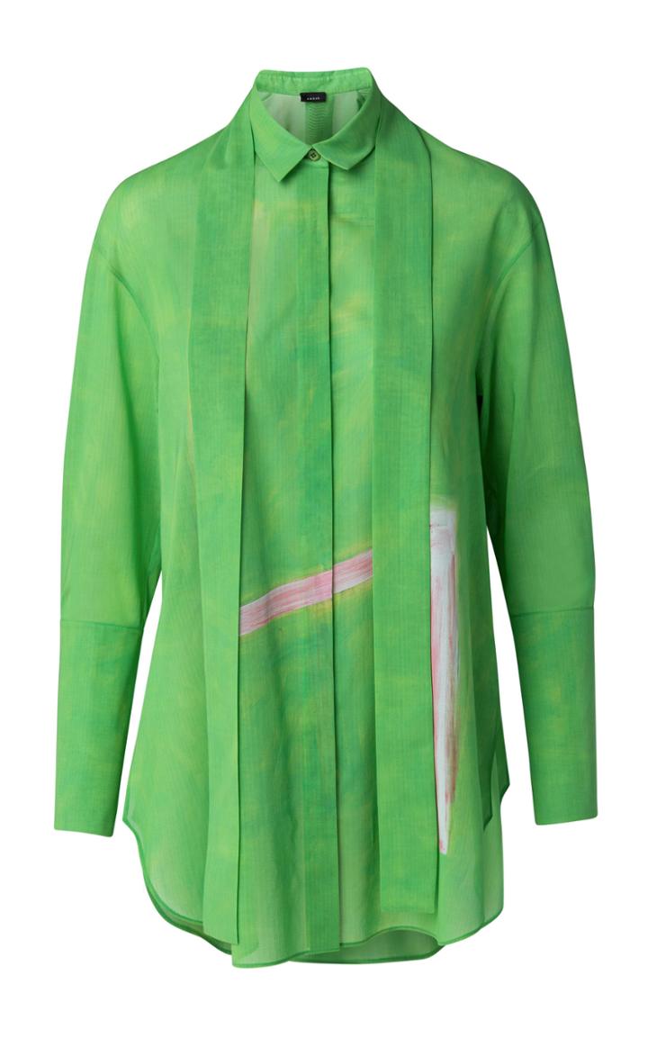 Moda Operandi Akris Printed Cotton-voile Tunic