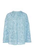 Prada Sheer Mini Cotton-blend Cape