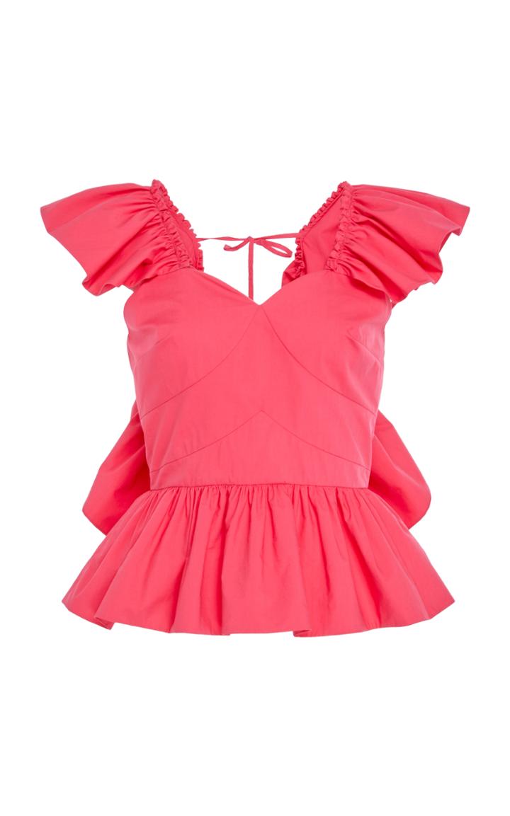 Huishan Zhang Renee Frill Top