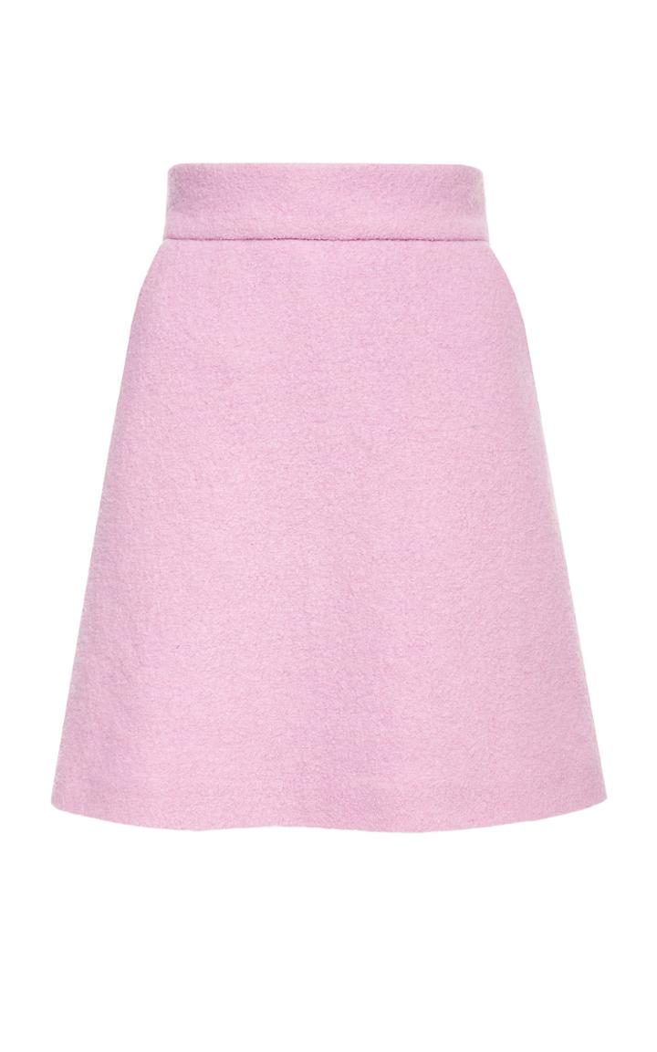 Lilli Jahilo Arctic Wool Boucle Mini Skirt